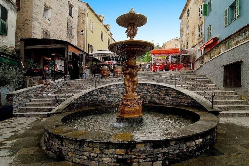 Charmant Appartement Climatise Au Coeur De La Capitale Corse Корте Екстер'єр фото